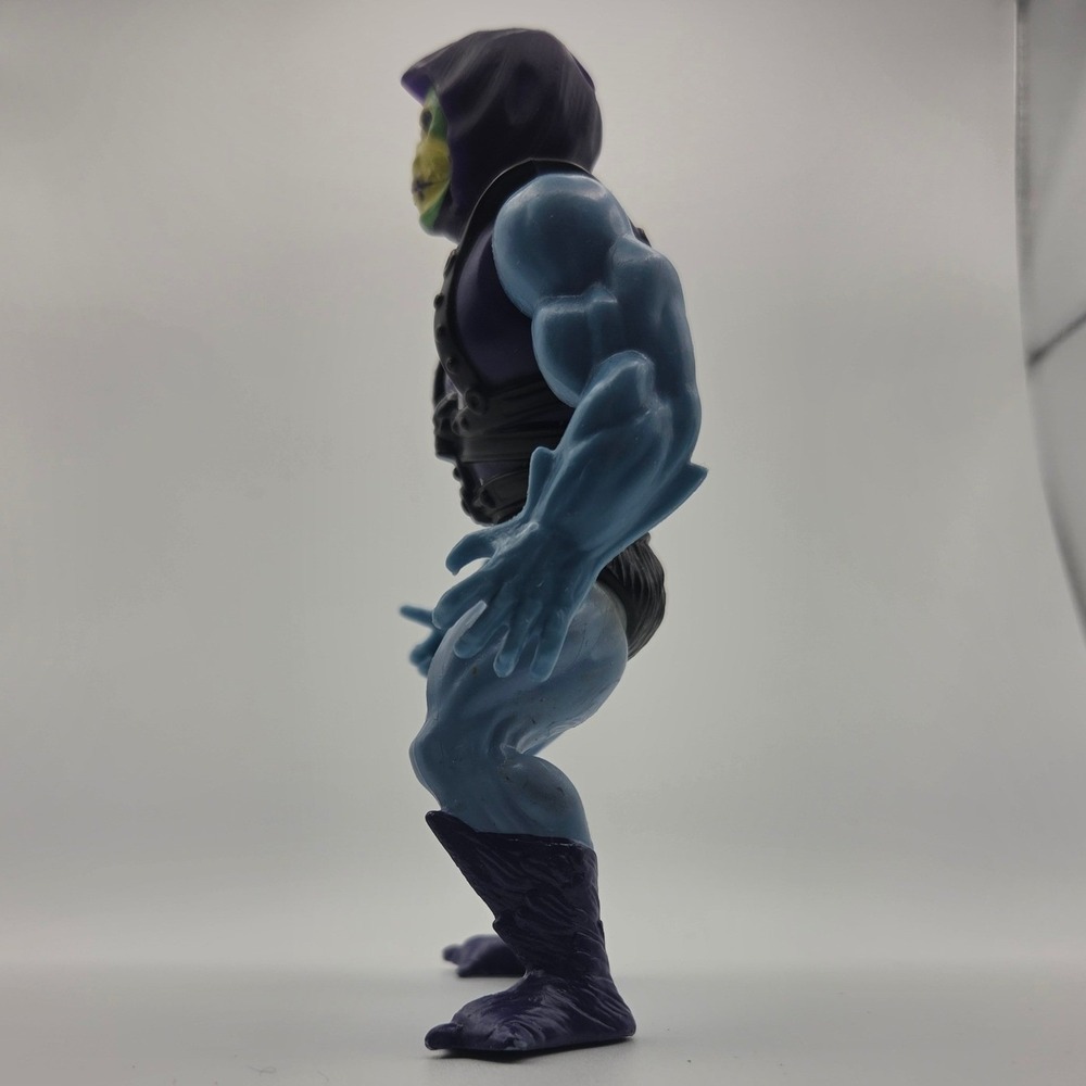 Mattel Skeletor Battle Armor 5.5in Blue Fair 1981 1983 Taiwan - Picture 4 of 9